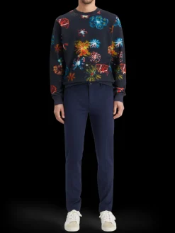 All over digital print sweatshirt