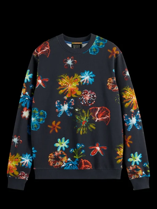 All over digital print sweatshirt