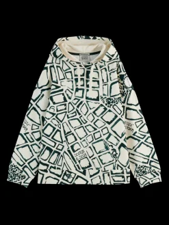 All over printed hoodie