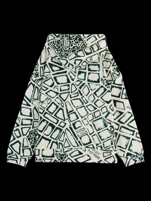 All over printed hoodie