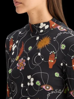 AOP PRINTED LONG SLEEVE T-SHIRT