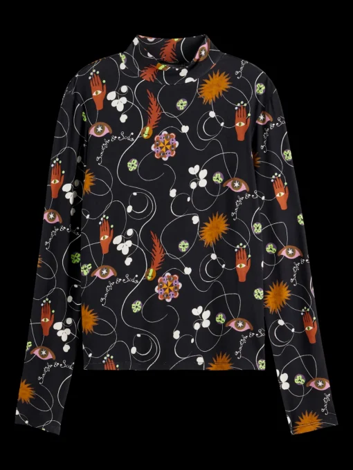 AOP PRINTED LONG SLEEVE T-SHIRT