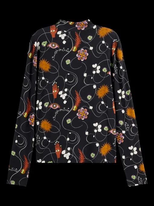 AOP PRINTED LONG SLEEVE T-SHIRT