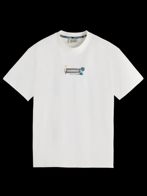Artwork relaxed fit t-shirt