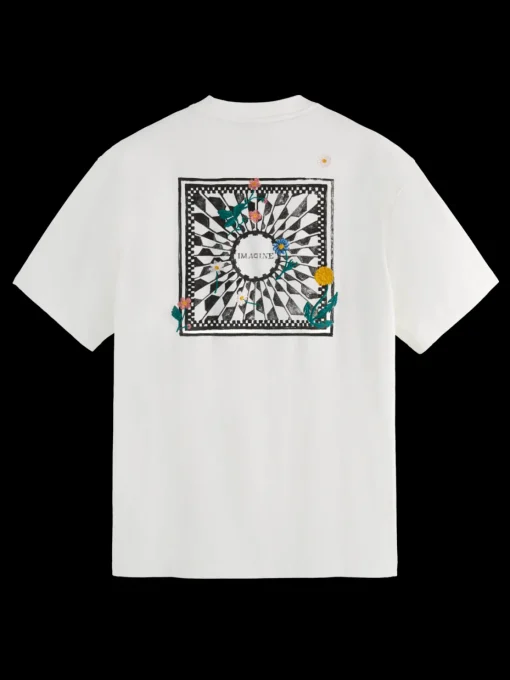Artwork relaxed fit t-shirt