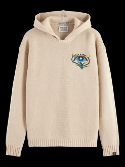 BACK EMBROIDERY SWEATER