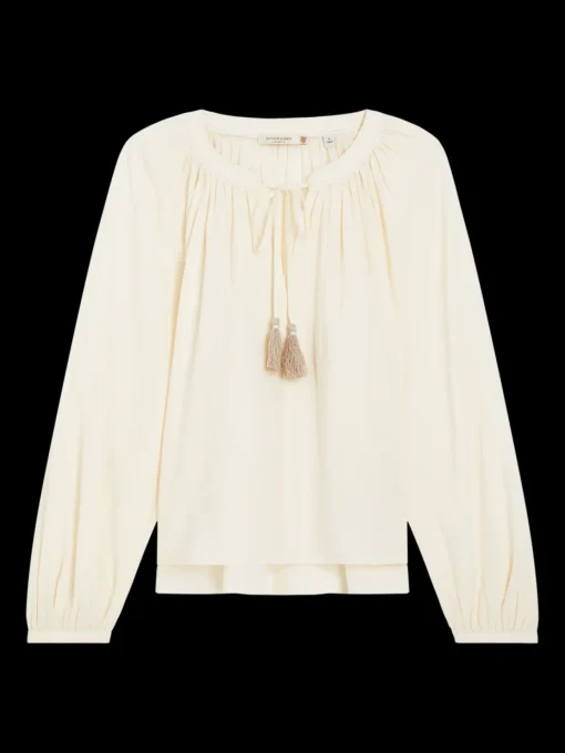 BALLOON SLEEVE TOP