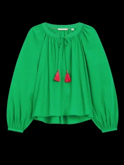 BALLOON SLEEVE TOP