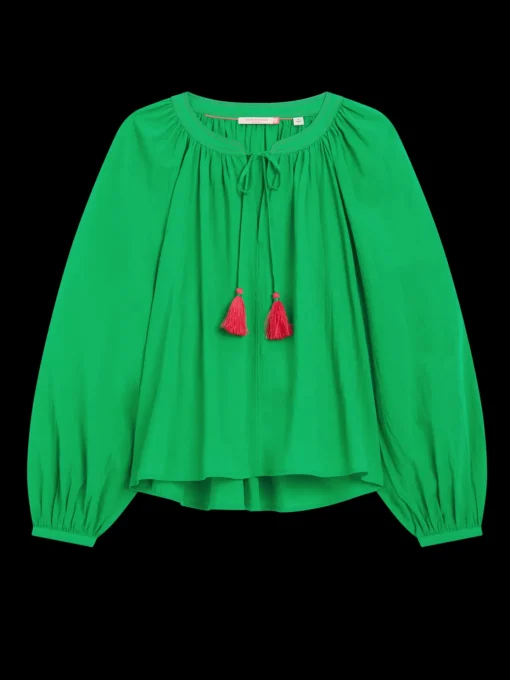 BALLOON SLEEVE TOP