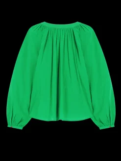 BALLOON SLEEVE TOP