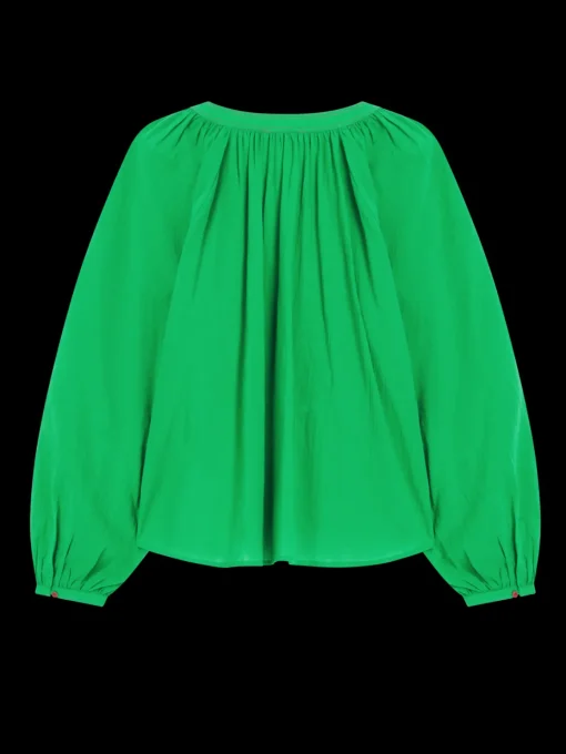 BALLOON SLEEVE TOP