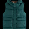 BODYWARMER WITH HOOD