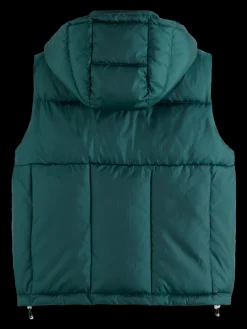 BODYWARMER WITH HOOD
