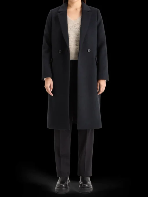 BOUCL V-NECK RELAXED PULLOVER