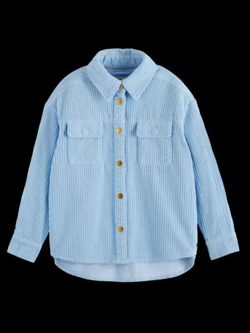 BOXY CORDUROY OVERSHIRT