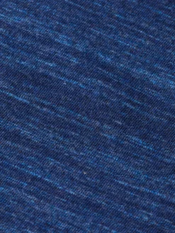 BOXY FIT TIE FRONT MARL T-SHIRT