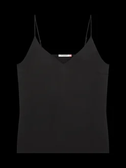 CAMISOLE WOVEN FRONT JERSEY BACK