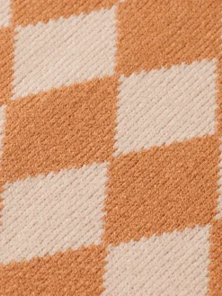 CHECKERBOARD KNITTED PULLOVER