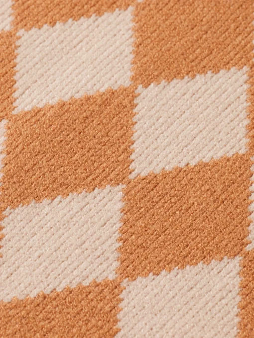 CHECKERBOARD KNITTED PULLOVER