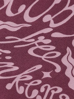 CHEST ARTWORK BOYFRIEND FIT SWEATSHIRT