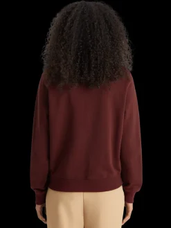 Chest artwork regular fit sweatshirt