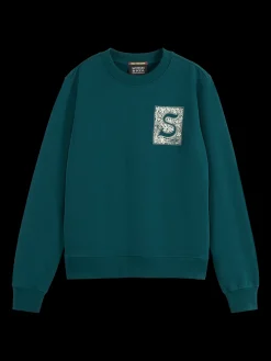 CHEST ARTWORK REGULAR FIT SWEATSHIRT