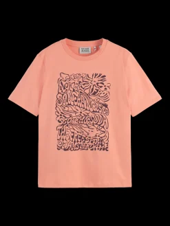 CHEST ARTWORK RELAXED FIT T-SHIRT