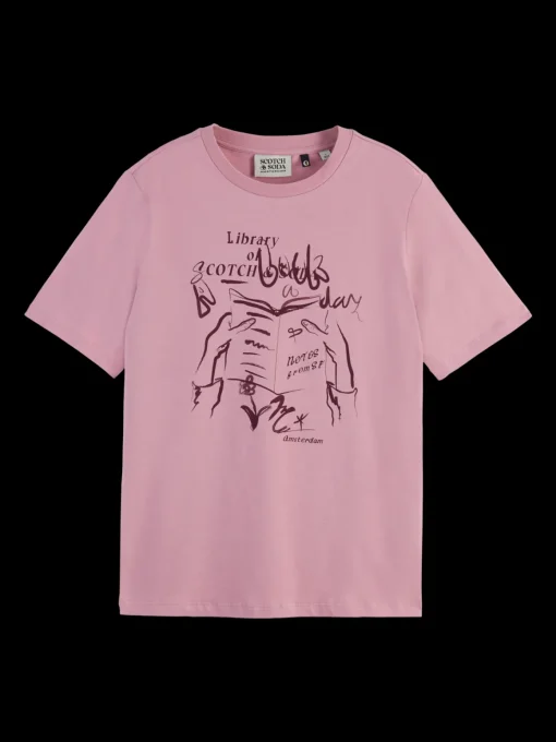 CHEST ARTWORK RELAXED FIT T-SHIRT