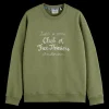 Chest artwork sweatshirt