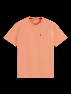 Chest pocket jersey t-shirt