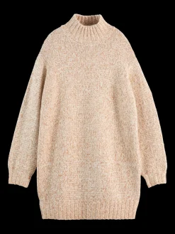 CHUNKY KNITTED MINI DRESS