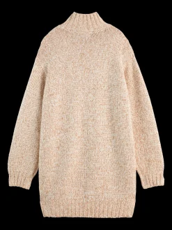 CHUNKY KNITTED MINI DRESS