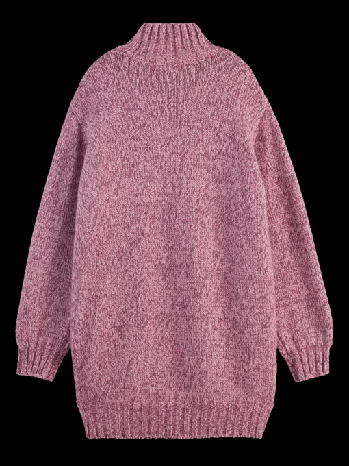 CHUNKY KNITTED MINI DRESS