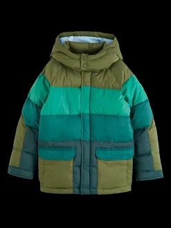 COLOURBLOCK PADDED JACKET