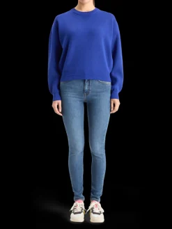 COMPACT KNITTED RELAXED PULLOVER