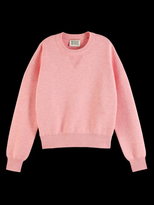 COMPACT KNITTED RELAXED PULLOVER