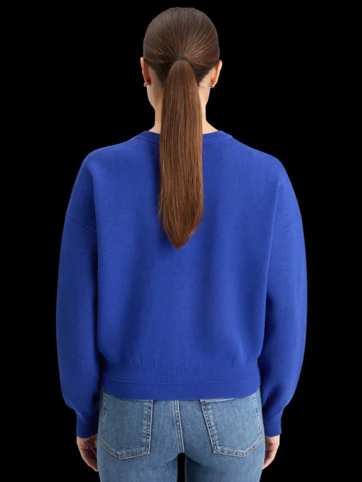 COMPACT KNITTED RELAXED PULLOVER