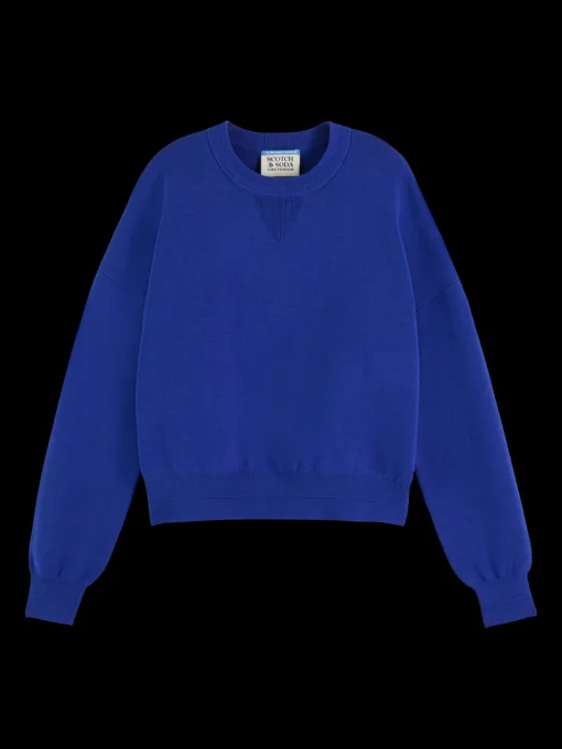COMPACT KNITTED RELAXED PULLOVER