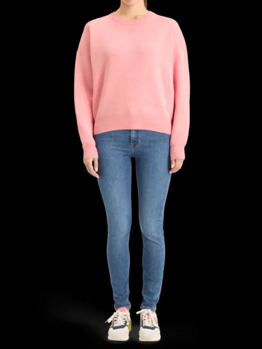 COMPACT KNITTED RELAXED PULLOVER