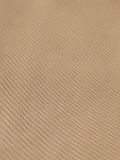 Cotton blend short trenchcoat