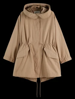 COTTON WASHED PARKA