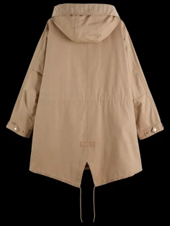 COTTON WASHED PARKA