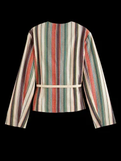 CRAFTED STRIPE BLAZER