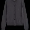CREW NECK RELAXED CARDIGAN