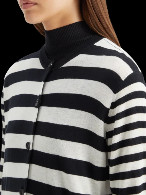 CREW NECK RELAXED CARDIGAN