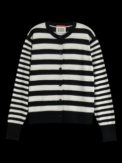 CREW NECK RELAXED CARDIGAN