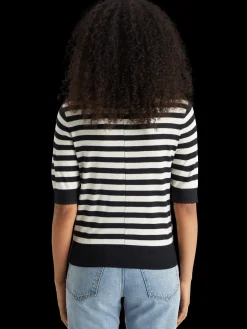 CREW NECK SHORT SLEEVED PULLOVER