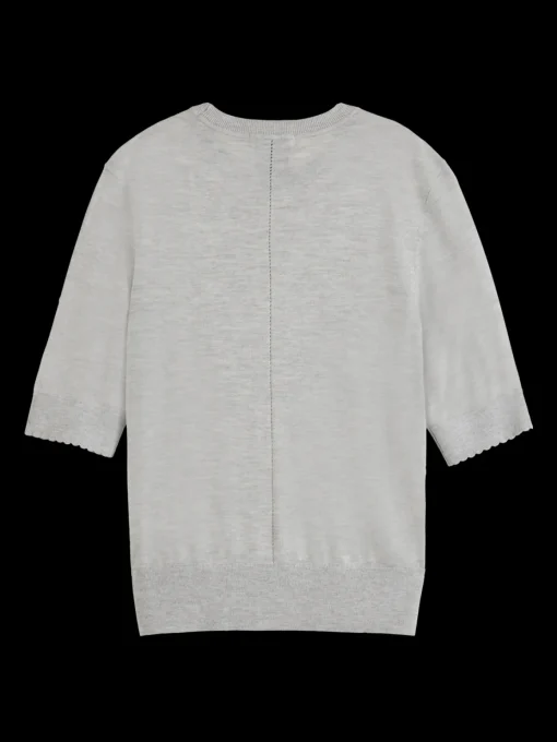 CREW NECK SHORT SLEEVED PULLOVER
