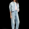 CROPPED DENIM JACKET - SEA STAR