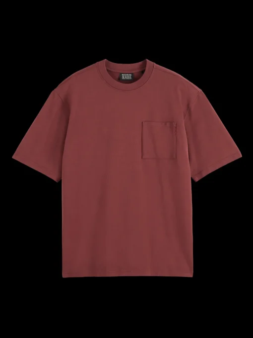 3 crosses loose fit chest pocket t-shirt